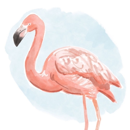 Picture of TROPICAL  FLAMINGO I