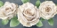 Picture of IVORY  ROSES ON GRAY LANDSCAPE II