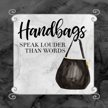 Picture of FASHION HUMOR XIII-HANDBAGS SPEAK