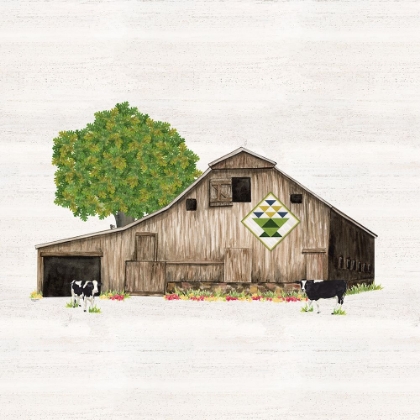 Picture of SPRING AND SUMMER BARN QUILT I