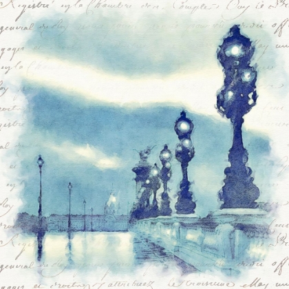 Picture of PARIS  IN BLUE II