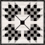 Picture of BLACK  AND WHITE QUILT BLOCK V