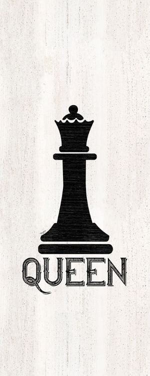 Picture of CHESS PIECE VERTICAL II-QUEEN