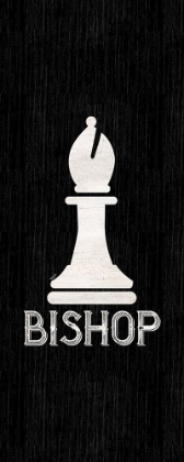 Picture of CHESS PIECE VERTICAL BLACK III-BISHOP