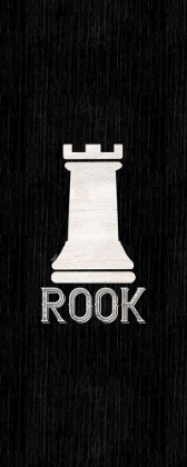 Picture of CHESS PIECE VERTICAL BLACK V-ROOK