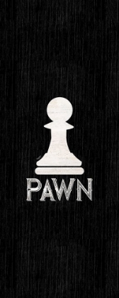 Picture of CHESS PIECE VERTICAL BLACK VI-PAWN