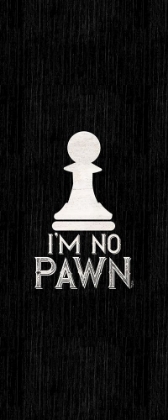 Picture of CHESS SENTIMENT VERTICAL BLACK III-NO PAWN
