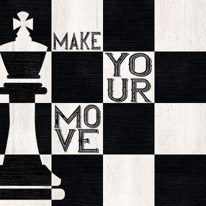 Picture of CHESSBOARD SENTIMENT I-MAKE YOUR MOVE