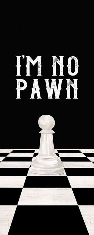 Picture of RATHER BE PLAYING CHESS PANEL III-NO PAWN