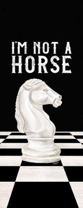 Picture of RATHER BE PLAYING CHESS PANEL IV-NOT A HORSE