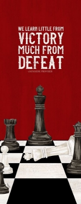 Picture of RATHER BE PLAYING CHESS RED PANEL II-LEARN MORE