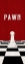Picture of RATHER BE PLAYING CHESS PIECES RED PANEL I-PAWN