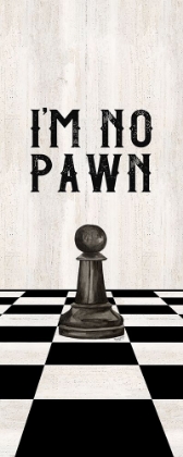 Picture of RATHER BE PLAYING CHESS BLACK PANEL III-NO PAWN