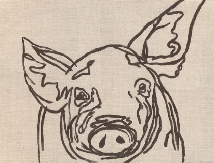 Picture of FARM SKETCH PIG