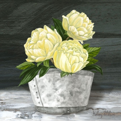 Picture of FARMHOUSE GARDEN SQUARE-PEONIES