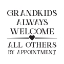 Picture of GRANDPARENT LIFE V-ALWAYS WELCOME