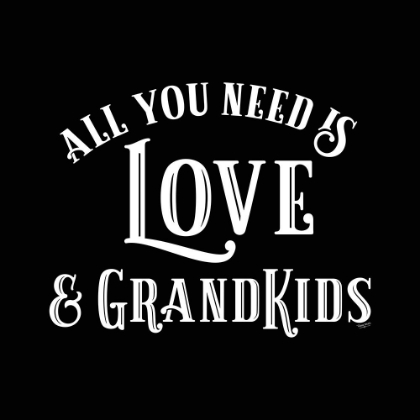 Picture of GRANDPARENT LIFE BLACK I-ALL YOU NEED 1