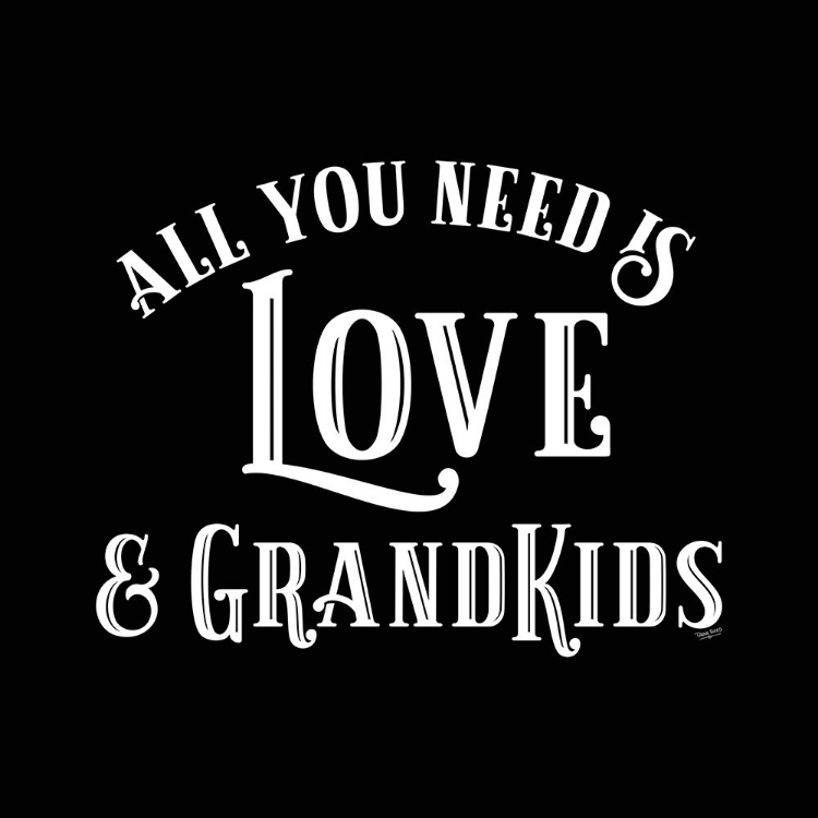 Picture of GRANDPARENT LIFE BLACK I-ALL YOU NEED 1