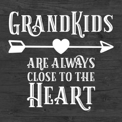 Picture of GRANDPARENT LIFE BLACK II-CLOSE TO THE HEART