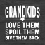 Picture of GRANDPARENT LIFE BLACK VIII-SPOIL THEM