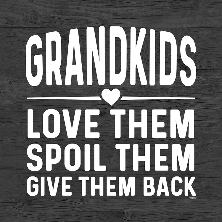 Picture of GRANDPARENT LIFE BLACK VIII-SPOIL THEM