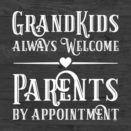 Picture of GRANDPARENT LIFE BLACK X-PARENTS BY APPOINTMENT