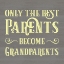 Picture of GRANDPARENT LIFE YELLOW IX-ONLY THE BEST