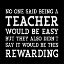 Picture of TEACHER TRUTHS BLACK VII-REWARDING