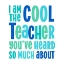 Picture of TEACHER TRUTHS BLUE II-COOL TEACHER