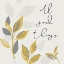 Picture of BOTANICAL  INSPIRATION YELLOW GRAY I-GOOD THINGS