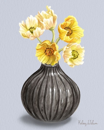 Picture of POPPIES  IN VASE I