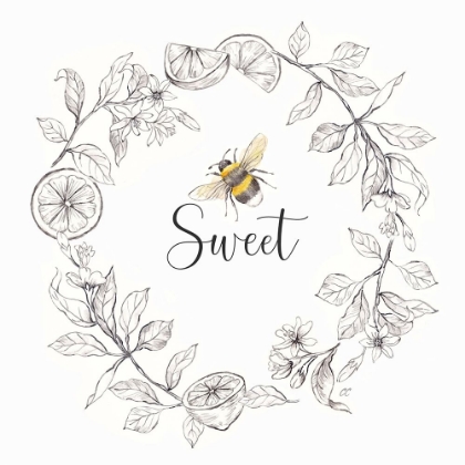 Picture of BEE  SENTIMENT WREATH IV-SWEET