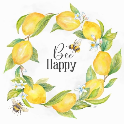 Picture of LEMONS  AND BEES SENTIMENT II