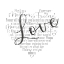 Picture of MOTHERS DAY HEART SENTIMENT-LOVE