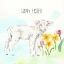Picture of HELLO EASTER  IV-HAPPY EASTER