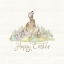 Picture of FARMHOUSE  EASTER SENTIMENT VI-EASTER BUNNY