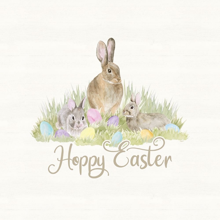Picture of FARMHOUSE  EASTER SENTIMENT VI-EASTER BUNNY