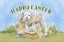 Picture of FARMHOUSE  EASTER SENTIMENT LANDSCAPE-HAPPY EASTER