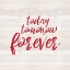 Picture of VALENTINES  SENTIMENT V-FOREVER