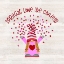 Picture of VALENTINE  GNOMES II-CONFETTI