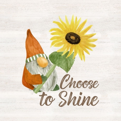 Picture of FALL GNOMES SENTIMENT II-CHOOSE TO SHINE