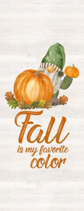 Picture of FALL GNOMES SENTIMENT VERTICAL II-FAVORITE COLOR