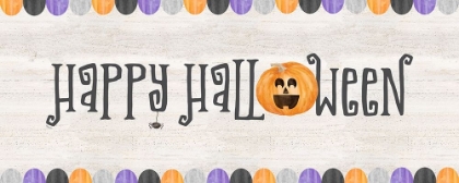 Picture of SIT A SPELL SENTIMENT PANEL I-HAPPY HALLOWEEN