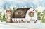 Picture of CHRISTMAS BARN LANDSCAPE II