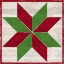 Picture of CHRISTMAS QUILT BLOCK II