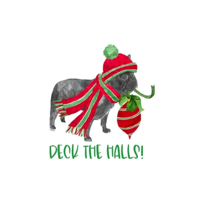 Picture of DOG DAYS OF CHRISTMAS ICON I-DECK THE HALLS