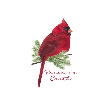 Picture of HOME FOR THE HOLIDAYS ICON II-CARDINAL