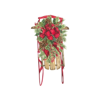 Picture of HOME FOR THE HOLIDAYS ICON V-CHRISTMAS SLED