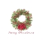Picture of HOME FOR THE HOLIDAYS ICON XV-WREATH