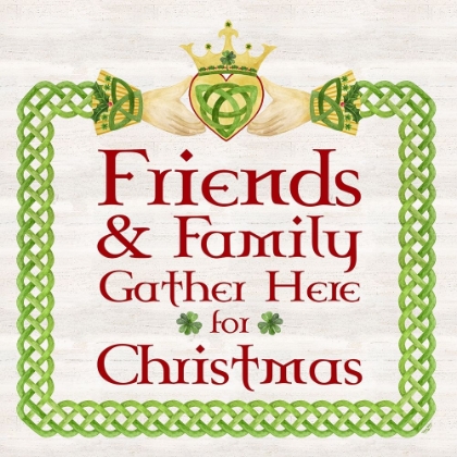 Picture of IRISH CHRISTMAS III-FRIENDS AND FAMILY